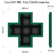 Croix EASY 880 Full color, Simple face