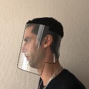 Masque visière de protection transparent V2
