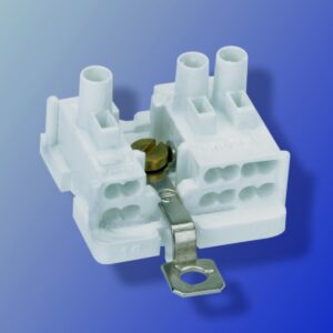 Bornier de connexion automatique avec patte de terre