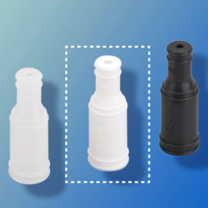 Protèges électrodes silicone blanc