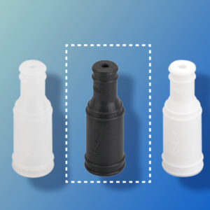 Protèges électrodes silicone noir